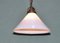 White Opaline Pendant Lamp, 1920s 4
