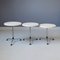 Tavolini rotondi di Brabantia, anni '60, set di 3, Immagine 1