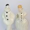 Art Deco Ceramic Sculptures of Pierrot and Colombina by Edouard Cazaux for Dax, 1920s, Set of 2, Image 3
