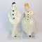 Art Deco Ceramic Sculptures of Pierrot and Colombina by Edouard Cazaux for Dax, 1920s, Set of 2, Image 5