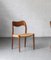 Model 71 Dining Chairs by Niels O. Moller from J.L. Møllers, 1960s, Set of 4 2