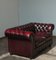 Bordeaux Leather Sofa from Chesterfield, 1970s, Image 22