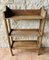 French 3-Tier Farmhouse Shelf, 1940s 2