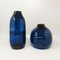 Blaue Vasen aus Murano Glas, Italien, 1960er, 2er Set 2