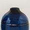 Blaue Vasen aus Murano Glas, Italien, 1960er, 2er Set 7