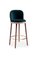 Tabouret de Comptoir Alma Vert par Dooq 1