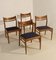 Mid-Century Scandinavian Marcel Chairs in Oak, 1960s, Set of 4 1