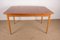 Large Scandinavian Teak and Sycomore Stretch Dining Table, 1960s, Image 1