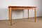 Large Scandinavian Teak and Sycomore Stretch Dining Table, 1960s, Image 5