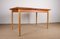 Large Scandinavian Teak and Sycomore Stretch Dining Table, 1960s 4