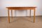 Large Scandinavian Teak and Sycomore Stretch Dining Table, 1960s 3