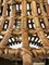 Große Glockenförmige Hängelampe aus Bambus & Rattan, Frankreich, 1960er 13