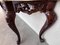 Large French Regency Carved Walnut Console Table with Gilted Edges, 1900 8