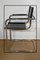 Fauteuils en Cuir et Métal Chromé dans le Style de Marcel Breuer, 1970s, Set de 2 10