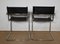 Leather and Chromed Metal Armchairs in the Style of Marcel Breuer, 1970s, Set of 2 8