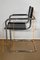 Leather and Chromed Metal Armchairs in the Style of Marcel Breuer, 1970s, Set of 2 11