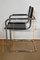 Leather and Chromed Metal Armchairs in the Style of Marcel Breuer, 1970s, Set of 2, Image 11