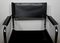 Leather and Chromed Metal Armchairs in the Style of Marcel Breuer, 1970s, Set of 2, Image 5