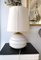 Lámpara italiana grande de cerámica y latón, años 70, Imagen 10