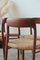 Teak String Model 75 Chairs by Niels Otto (N. O.) Møller, 1950s, Set of 4, Image 20