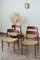 Teak String Model 75 Chairs by Niels Otto (N. O.) Møller, 1950s, Set of 4, Image 1
