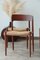 Teak String Model 75 Chairs by Niels Otto (N. O.) Møller, 1950s, Set of 4, Image 9