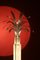 Lampada da terra moderna a forma di palma in acrilico di Theo Verhulst, Belgio, 1982, Immagine 11