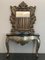 Console with Baroque Eclectic Mirror by Lam Lee Group, 1990s, Set of 2 2