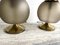 Mid-Century Italian Brass and Murano Glass Lamps from Artemide, 1962, Set of 2 7