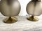 Mid-Century Italian Brass and Murano Glass Lamps from Artemide, 1962, Set of 2, Image 7