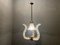 Barovier Italian Murano Glass Light Pendant by Ercole Barovier, 1940s, Image 3