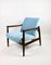 Light Blue GFM-64 Armchair attributed to Edmund Homa, 1970s, Image 6