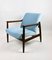 Light Blue GFM-64 Armchair attributed to Edmund Homa, 1970s, Image 4