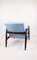 Light Blue GFM-64 Armchair attributed to Edmund Homa, 1970s 7