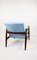 Light Blue GFM-64 Armchair attributed to Edmund Homa, 1970s, Image 7