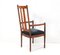 Art Deco Amsterdamse School High Back Dining Room Chairs, 1920s, Set of 6 5