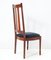 Art Deco Amsterdamse School High Back Dining Room Chairs, 1920s, Set of 6 11