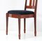 Art Deco Amsterdamse School High Back Dining Room Chairs, 1920s, Set of 6 14