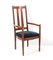 Art Deco Amsterdamse School High Back Dining Room Chairs, 1920s, Set of 6 3