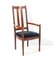 Art Deco Amsterdamse School High Back Dining Room Chairs, 1920s, Set of 6, Image 3