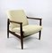 Beige Boucle GFM-64 Armchair attributed to Edmund Homa, 1970s 3