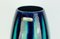 Mid-Century Model No. 248-38 Europ Line Vase in Blue and Emerald Green from Scheurich, 1950s 8