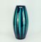 Mid-Century Model No. 248-38 Europ Line Vase in Blue and Emerald Green from Scheurich, 1950s, Image 1