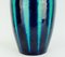 Mid-Century Model No. 248-38 Europ Line Vase in Blue and Emerald Green from Scheurich, 1950s, Image 3