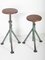 Mid-Century Industrial Bar Swivel Stools, 1960s, Set of 2, Image 2