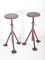 Mid-Century Industrial Bar Swivel Stools, 1960s, Set of 2, Image 3