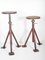 Industrielle Mid-Century Dreh-Barhocker, 1960er, 2er Set 2