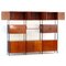 Teak Bookcase Wall Unit System with Cabinets, 1960s 4