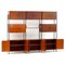 Teak Bookcase Wall Unit System with Cabinets, 1960s 2