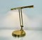 Brass and Acrylic Glass Desk Lamp, 1980s 9